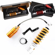 265mm 325mm 10.5mm Spring Double Damping Adjustable Rear Shock Absorber Universal for Yamaha R15 Kaw