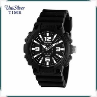 UniSilver~bS_TIME~kt^Gizmatic/M^Black/V^Men's/e^Rubber/mr^Watch/Pd^KW1616-1001