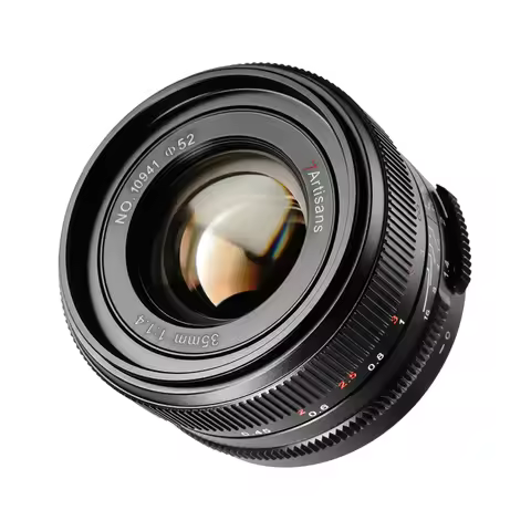 7Artisans 35mm F1.4 Ⅲ Full Frame Large aperture Manual Prime Lens Creamy Bokeh for Street Portrait w