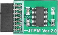 TPM 2.0 Module Strong Encryption Processor with 14 Pin for PC Series, Z490, B460, H410 Series, Z390,