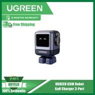 UGREEN 65W Gan 3-Port Robot Charger RG For Iphone 15 14 13 Pro Max Model:15570 3