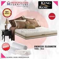 Kasur Springbed King Koil Princess Elizabeth 160 x 200 Spring bed