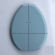 KiaQuest - Inax CF5AK(J) Opened Front Toilet Seat & Cover (Made In Japan) - (L72 Misty Blue)