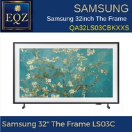 SAMSUNG THE FRAME 32 INCH QLED FULL HD SMART TV ANTI REFLECTION *  32LS03C * NEW SET * STOCK AVAILABLE ANYTIME.