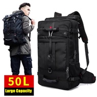 KAKA 40L 50L Waterproof Travel Backpack Men Women Multifunction 17.3 Laptop Backpacks Large Capacity