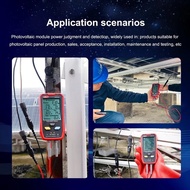 【7】UT673PV  for Solar Panel Tester 5~800W Open Circuit Short Circuit Current MPPT Meter