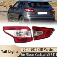 Rear Stop Brake Tail Light For Nissan Qashqai MK2 J11 2014 2015 2016 26555-4EA0A 26550-4EA0A (Only f