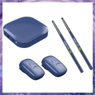 (GPBS) Electric Air Drumsticks Professional Air Drum Electronic Virtual Air Drum Drumsticks Pedals f