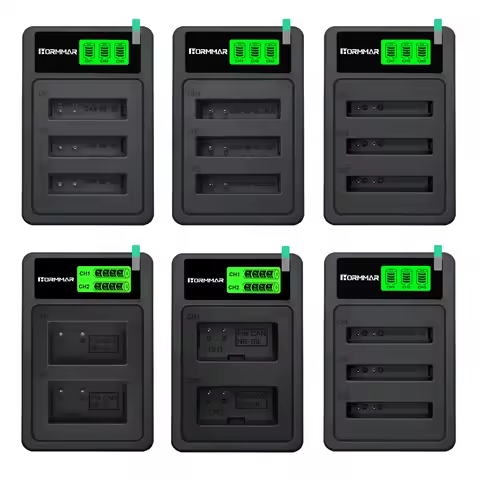 NB-1L NB-2L NB-3L NB-4L NB 4L NB-5L NB-6L NB-7L NB-8L NB 8L NB-10L NB-11L LED Camera Battery Dual Ch