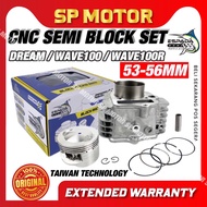 ESPADA RACING BLOCK EX5 DREAM WAVE100 53mm 54mm 55mm 56mm Racing Block ESPADA EX5 Dream PISTON NEW V