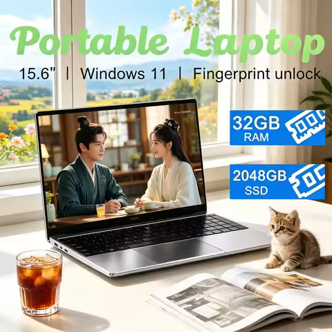 Powerful Performance Laptop Core I9-9880H 32GB RAM 2TB SSD Ultra-thin Daily Entertainment Office PC