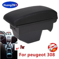 For peugeot 308 Armrest box For 308 SW Peugeot 309 Car Armrest box Retrofit parts Interior Storage b