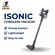 iSonic Cordless Vacuum Cleaner Rechargeable Handheld Vacuum Portable Suction Machine Vakum Rumah