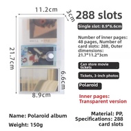 Photo & Ticket Organizer Album 3-4 Inches