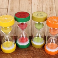 Jam Pasir 10 Menit Buah Orange Dekorasi Hour Sand Glass Timer Penghitung Waktu Gannise Gn-St0523