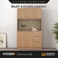 [FREE Shipping] KitchenZ Riley Kitchen Cabinet Tall Unit Kitchen Cabinet Water resistance Melamine b