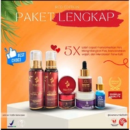 MERAH Umi alfatih red edition starlite skincare package. Complete package/glowing package/acne packa