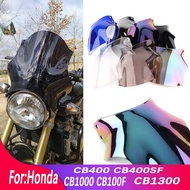 Motorcycle Windshield Wind Shield Screen Protector Parts For Honda Super Four CB400 CB400SF Hyper VTEC CB1000 CB 1000 F CB1300