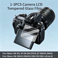 3PCS For Nikon ZR Zfc Zf Z9 Z8 Z7M2 Z7 Z6M3 Z6M2 Camera LCD screen protector HD glass For Nikon Z6 Z