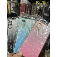 Oppo A17/ A17K multicolored 3D marble back cover
