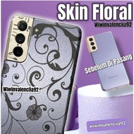 Anti-Fungus!! 3D Skin FF Floral Samsung A7-2018 A9 Pro A6 A8 C9 J8 J7 J5 J4 J6 Plus J3 J2 Prime Gran