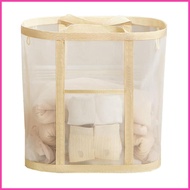 Mesh Laundry Hamper Laundry Basket Foldable Mesh Opening Hamper Clothes Hamper Versatile Laundry Ham