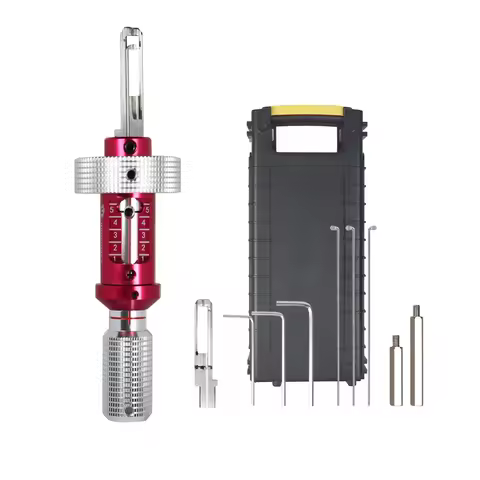Israel Mul-T- Lock Opening Tool (R/L) Lock All-Steel Tool Set for Locksmith Supplies Repair Tools