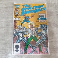 West Coast Avengers 7 GD+ condition (Marvel comics 1986)