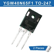 2Pcs IC TO-247 Transist40n65f1 40N65 TO247 650V/40A IGBT Transistor Ba