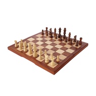 Puzzle Game Chess High-end International Chess Toy Board Foldable International Wooden Chess Solid W