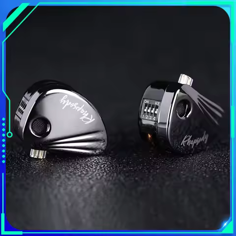 CCA Rhapsody Wired Earphones 12-Unit Coil Iron Dynamic Music Headphone With Detachable Cable Noise R