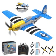 CKYSCHN RC Plane 4 Channel, VOLANTEXRC P51 Mustang V2 RC Airplanes for Beginners, Remote Control Air