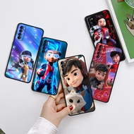 Fashionable soft black phone case for OPPO Reno 2 2Z 2F 4 Pro 4G Reno 6 Lite F19 F19S A74 A95 4G SX1