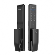 【Philips 飛利浦】EasyKey ALPHA 推拉式智能門鎖-曜石黑 (含基本安裝)