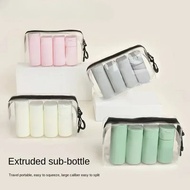 Cosmetics Split Bottle Travel Set Nordic PE Hose Bottle EVA Wash and Makeup Bag Portable and Aircraf