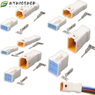 MIOSHOP Automotive Waterproof Cable Connector, 03R-JWPF-VSLE-S JST JWPF Type JST JWPF Male Female Bu