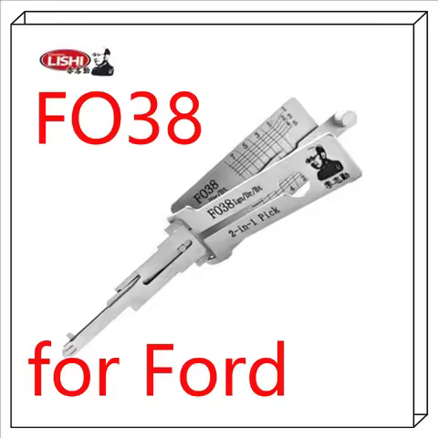 for Ford Lishi 2-in-1 Pick/Decoder 8-Cut H75/FO38 LOCKSMITH TOOL