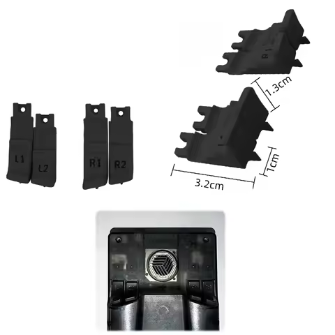 RG40XXV Back Buttons for Anbernic RG406V RG405V Game Consoles Repair and Replacement Parts White Bla