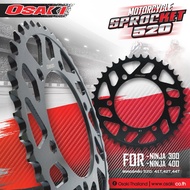 OSAKI (520) สเตอร์หน้า สเตอร์หลัง NINJA250/300/400Z250/300/400 ของแท้ ตรงรุ่น คุณภาพสูง ได้มาตรฐาน อ