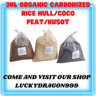 COCO PEAT / PREMIUM KUSOT / CARBONIZED RICE HULL 3KL PER BAG / CASH ON DELIVERY PURE ORGANIC COCO PEAT / PREMIUM KUSOT OR CARBONIZED RICE HULL