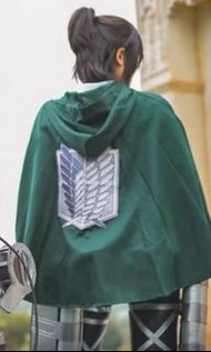 現貨 進擊的巨人 調查兵團披肩斗篷袍cosplay 多件全新現貨