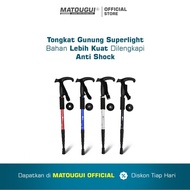 Mountain Stick Hiking/ Trekking Pole/ Tracking Pole/ 4JLK - Black