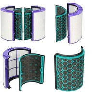 4入完整過濾網HEPA含活性碳濾芯適用於 Pure Cool Link TP04 DP04 Hot + Cool Link HP04空氣清新機 |Dyson代用filter