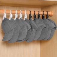 Rotatable Functional Plastic Clip Shop Clothespin Hat Rotating Storage Curtain Clip Hook Clip B6b8