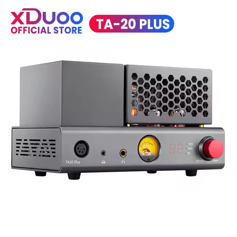 XDUOO TA20 Plus Balanced Tube Headphone Amplifier Class A Amp Balanced In/Out Output Power up to 200
