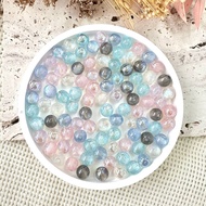 8mm AB Iridescent Glitter Beads (Assorted Colors)