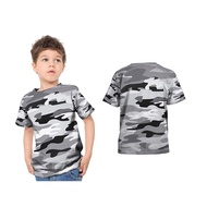 Short Sleeve Army Camouflage T-Shirt | Children's Army Camouflage T-Shirt | Cool Army Camouflage T-S
