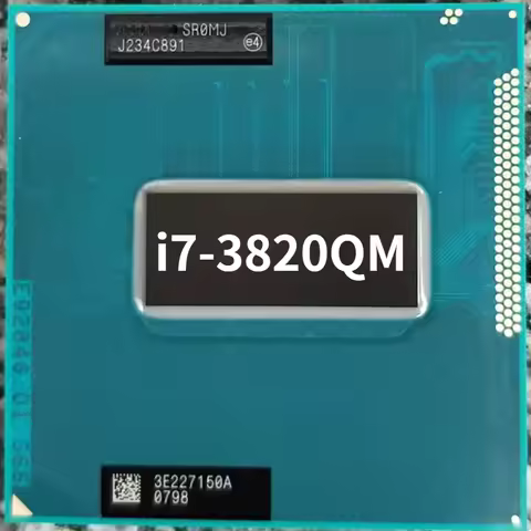 i7-3820QM 2.7GHz 4 Core 8 Thread 8M 45W I7 3820QM Computer CPU Processor Server Socket G2 / RPGA988B