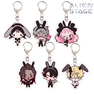 Anime Alien Stage Ivan Till Luka Sua Mizi Hyuna Cosplay Key Chain Acrylic Figure Keychain Metal Keyr