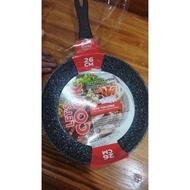 Best Selling!! Non-Stick Frying Pan Marble Honeycomb Induction Fry Pan 26cm